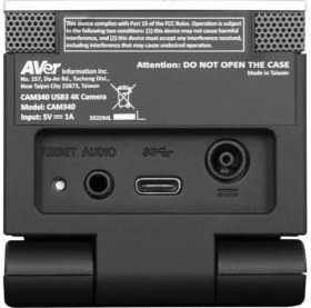 Resim Aver Cam 340+ 120° 4K 60 Fps USB Video Konferans Kamerası + Kumanda 