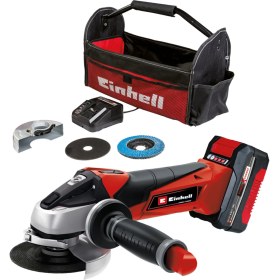 Resim Einhell TE-AG 18/115 Li Kit (1x4,0 Ah), Akülü Avuç Taşlama 