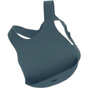 Resim Oioi Silikon Mama Önlüğü Koyu Mavi 