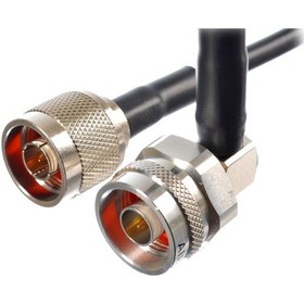 Resim N Erkek - N Erkek 90 Derece 50cm Jumper Kablo 