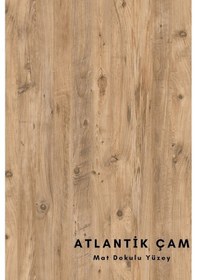 Resim Ceramical Metal Ayaklı X Zigon Sehpa Atlantik Çam 