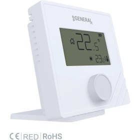 Resim General Mitra HT25 Rf Kablosuz Dijital Oda Termostatı 