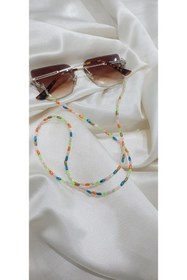 Resim SmY Bag Marka Renkli Gözlük Askısı Ipi Boncuklu 