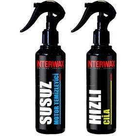 Resim Interwax 2'li Oto Bakım ve Temizlik Seti Susuz Motor Temizleyici N11.3024 