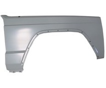 Resim JEEP CHEROKEE- 91/96; ÖN ÇAMURLUK SAĞ ANTEN VE DODİK DELİKLİ (GRİ BOYALI) (SIMYI) 8957000066 