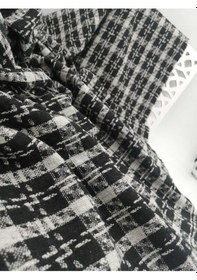 Resim Siyah Şanel Kumaş 