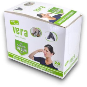 Resim Foottab Vera Ayakkabı Koku Önleyici Toz 12 gr - 24'lü Stant 