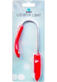 Resim Pape Ledl'li Kitap Okuma Işığı Kırmızı Kırmızı 