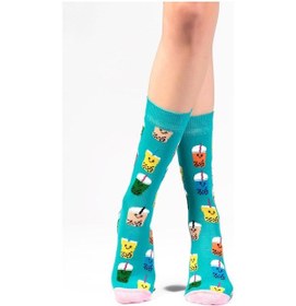 Resim Ozzy Socks Drink Desenli Çorap Çok Renkli 