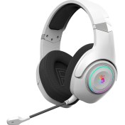 Resim A4Tech A4TECH Bloody GR270 Kablosuz Rgb 7.1 Surround Beyaz Gaming Kulaklık 