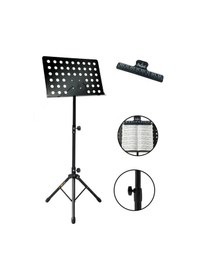 Resim Lastvoice Nt-108 Şef Tipi Büyük Boy Kaliteli Nota Sehpası Standı Seti 