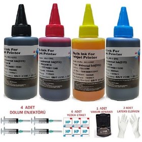 Resim Canon E414/404/484/E474 Yazıcı Uyumlu Kartuş Dolum Seti Pg46/C56 