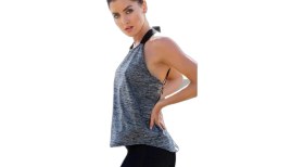Resim Yeni Inci T27 Gri (Yoga-Fıtness-Pilates-Koşu) Sporcu Atleti 