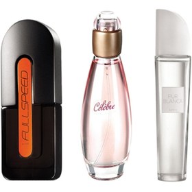 Resim AVON Fullspeed Edt 75 Ml + Celebre Edt 50 Ml + Pur Blanca Edt 50 Ml 3lü Set 