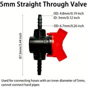 Resim Willowhaven 10mm Hortum Barblı Küresel Vana 2li Paket Sulama Ve Akvaryum 
