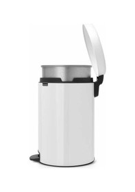 Resim Brabantia Çöp Kutusu 20 Litre Newicon Pedallı Beyaz 114243 Beyaz 