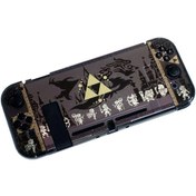 Resim Aircraft Jzcat Nintendo Switch Bölünmüş Kılıf Oyun Teması Renkli Kılıf Sert Kılıf-a099 