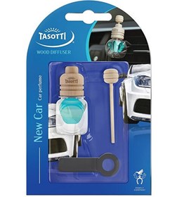 Resim Tasotti Wood Diffuser (New Car) Sıfır Oto Esanslı Kalorifer Geçme Koku 7ml. 