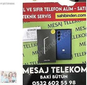 Resim Samsung S25+ İkinci El TR | 256 GB | Mavi 
