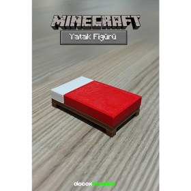 Resim Minecraft Yatak Figürü 