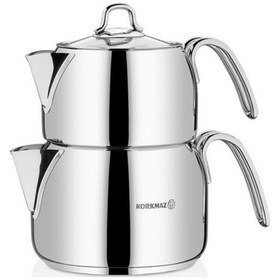 Resim Korkmaz Perla Mega Çaydanlık Takımı A029 