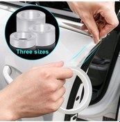 Resim Novahub Çarpışma Önleyici Şerit Şeffaf Koruyucu Güvenlik Filmi Araba Oto Kapı Kenar Boyası Çizilmez Şerit 50mm 10m 