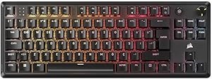 Resim CORSAIR K70 CORE TKL Mekanik RGB MLX Red v2 linear (CH-911911E-TR) Gaming Klavye 