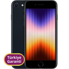 Resim Apple iPhone SE 3 TR Garanti | 128 GB Siyah 