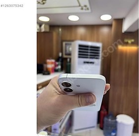 Resim Apple iPhone 16 İkinci El TR | 128 GB | Beyaz 