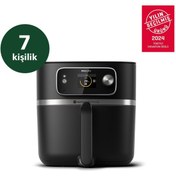 Resim Philips EVİM HD9880 Airfryer 7000 Serisi XXL Connected, Gıda termometreli, 2 kg, 8.3 L Kapasite, Connected 