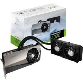 Resim MSI VGA GEFORCE RTX 4090 SUPRIM LIQUID X 24G RTX4090 24GB GDDR6X 384B DX12 PCIE 4.0 X16 (3XDP 1XHDMI) Ekran Kartı 