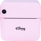 Resim 4Berry C17M Pembe Mini Bluetooth Yazıcı – Termal, Portable, Kartuşsuz Baskı 