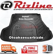 Resim Kia Cerato Bagaj Havuz Paspası 3D Siyah 2004 - 2009 Rizline N11.14488 