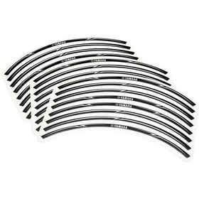 Resim Yamaha Jant Şeridi Jant Damla Stıker Siyah Yme-Rmstk-00 