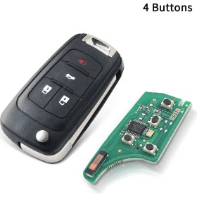 Resim Xiyu Shop 4 Düğme Stili 433MHZ Keyyou Uzaktan Anahtar Araba Alarmı Chevrolet Cruze Malibu Aveo Kıvılcım Yelken Buttomhz Fob Kımlığı HU100 Blade ile (Yurt Dışından) 