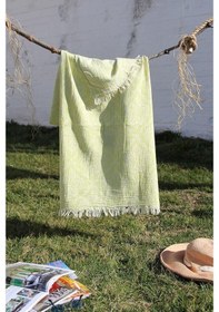 Resim Baveno Pamuklu 90 x 180 Peştemal Plaj Havlusu Jakarlı 