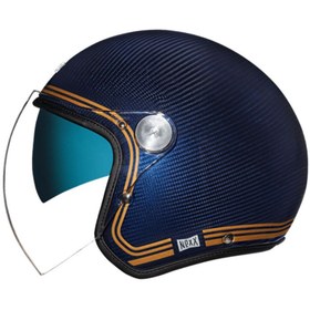 Resim X.G20 LIGNAGE KARBON MAVİ-SARI KASK 