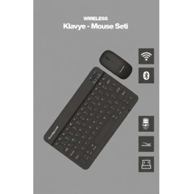 Resim Sprange Kablosuz Klavye ve Mouse Seti 