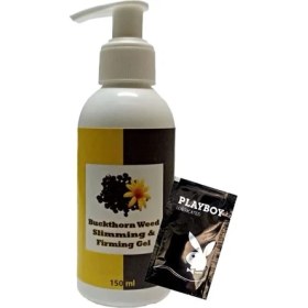 Resim Buğz Buck Thorn Weed Slimming Bacak Bel Bakım Masaj Kremi 150 ml + 1 Adet Jel ile 