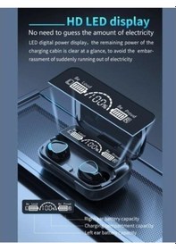 Resim Torima M10 Kulak Içi Dokunmatik Bluetooth Kulaklık Led Göstergeli Powerbankli V5.3 