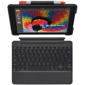 Resim logitech Slim Combo 9.7" Ipad 5 & 6. Nesil Için Klavyeli Kılıf (ingilizce) 