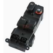 Resim Ön Sol Çiftli Cam Açma Kapama Düğmesi Honda Jazz Cıty 2002-2008 