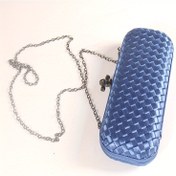Resim Şık Kadınlar için Ayarlanabilir Zincir Askılı ve Kilitli Akşam Çantası - Beyaz Crossbody Çanta, Düğünler, Galalar ve Resmi Etkinlikler İçin 
