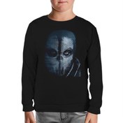 Resim Call of Duty - Ghosts Mask Siyah Çocuk Sweatshirt 