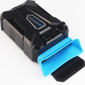 Resim Cloody Ayarlanabilir Vakumlu Gaming Laptop Soğutucu Fan Taşınabilir USB Bağlantılı Soğutma 
