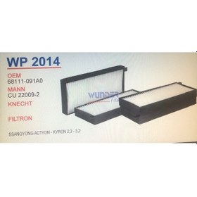 Resim Wp2014 68111-091a0 Ssangyong Actyon-kyron Polen Filtresi 