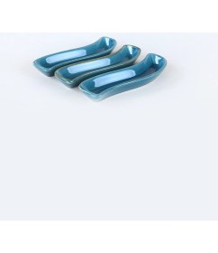 Resim Keramika Safir Zeytinlik 18 Cm 3 Adet 