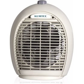 Resim Kumtel Fanlı Isıtıcı (2000 W LX- 6331) Krem Rengi 