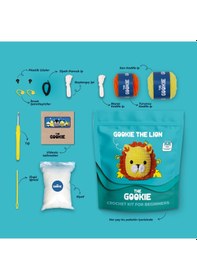 Resim Amigurumi Aslan Tığ Kiti, Amigurumi Seti 