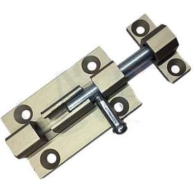 Resim Büro Ev Bebek Güvenliği İçin 20adet 5cm Mat Silver Kapı Pencere Sürgü Seti Gri 